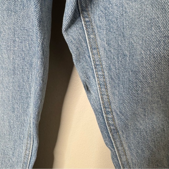 Topshop Light Wash Straight Leg Denim Mom
Jeans Size 2 - Picture 5 of 10